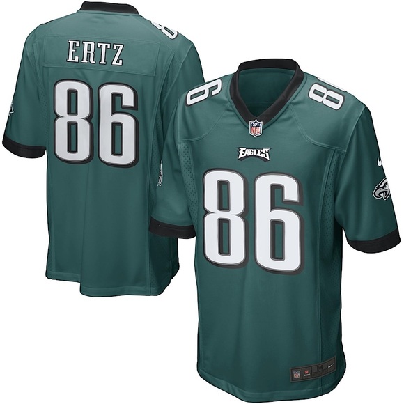 Nike Zach Ertz Philadelphia Eagles Game Jersey Midnight Green | NWOT - Picture 1 of 17